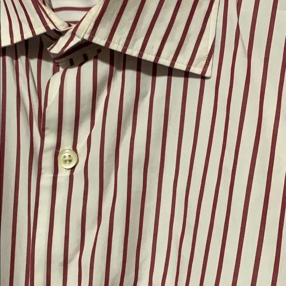 Fitted banana republic red and white pinstripe - Picture 3 of 3